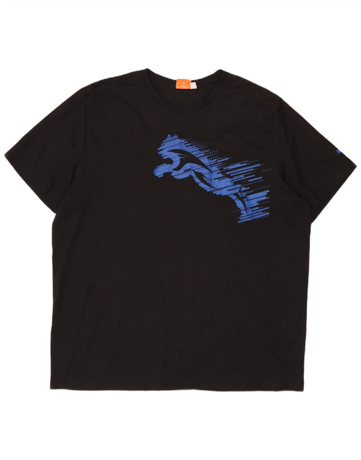 Tricou grafic PUMA pentru bărbați Top XL negru