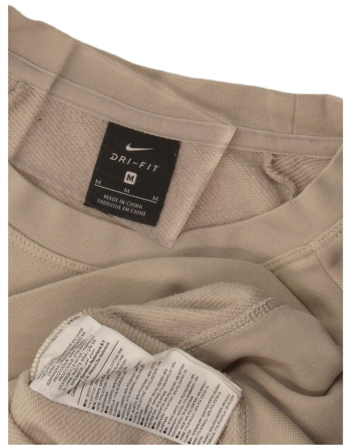 Pulover pentru femei Nike Dri Fit Graphic Oversized Hanorac UK 14 Medium Gri