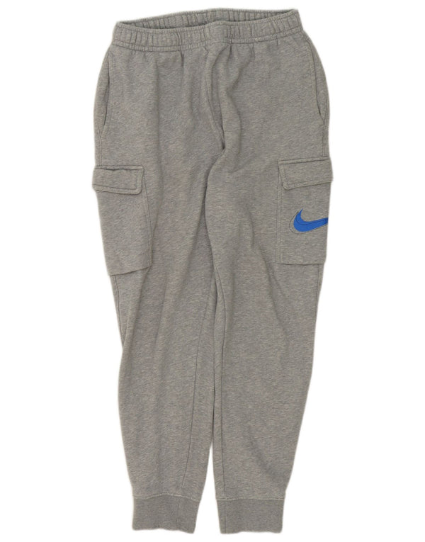 Pantaloni de trening Nike Graphic Cargo pentru bărbați Pantaloni de jogging, gri mediu, pete