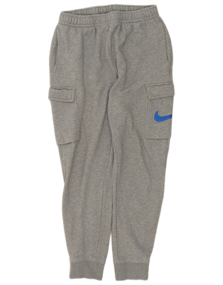 Pantaloni de trening Nike Graphic Cargo pentru bărbați Pantaloni de jogging, gri mediu, pete