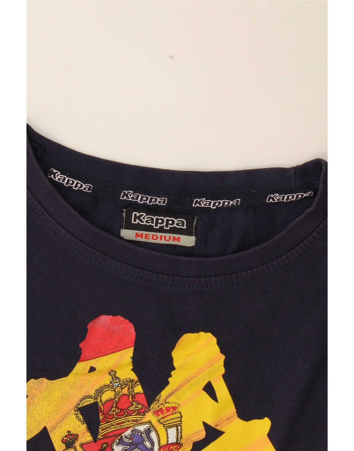 Tricou grafic Kappa pentru femei Top UK 14 Medium Bleumarin