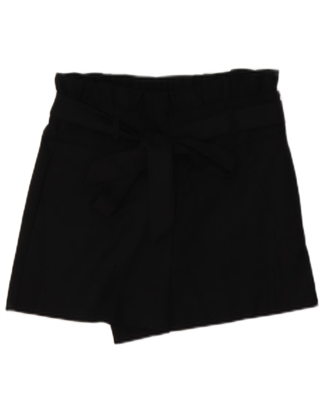 Pantaloni fierbinți pentru femei Trafaluc cu talie înaltă Zara Mici W26 Poliester negru