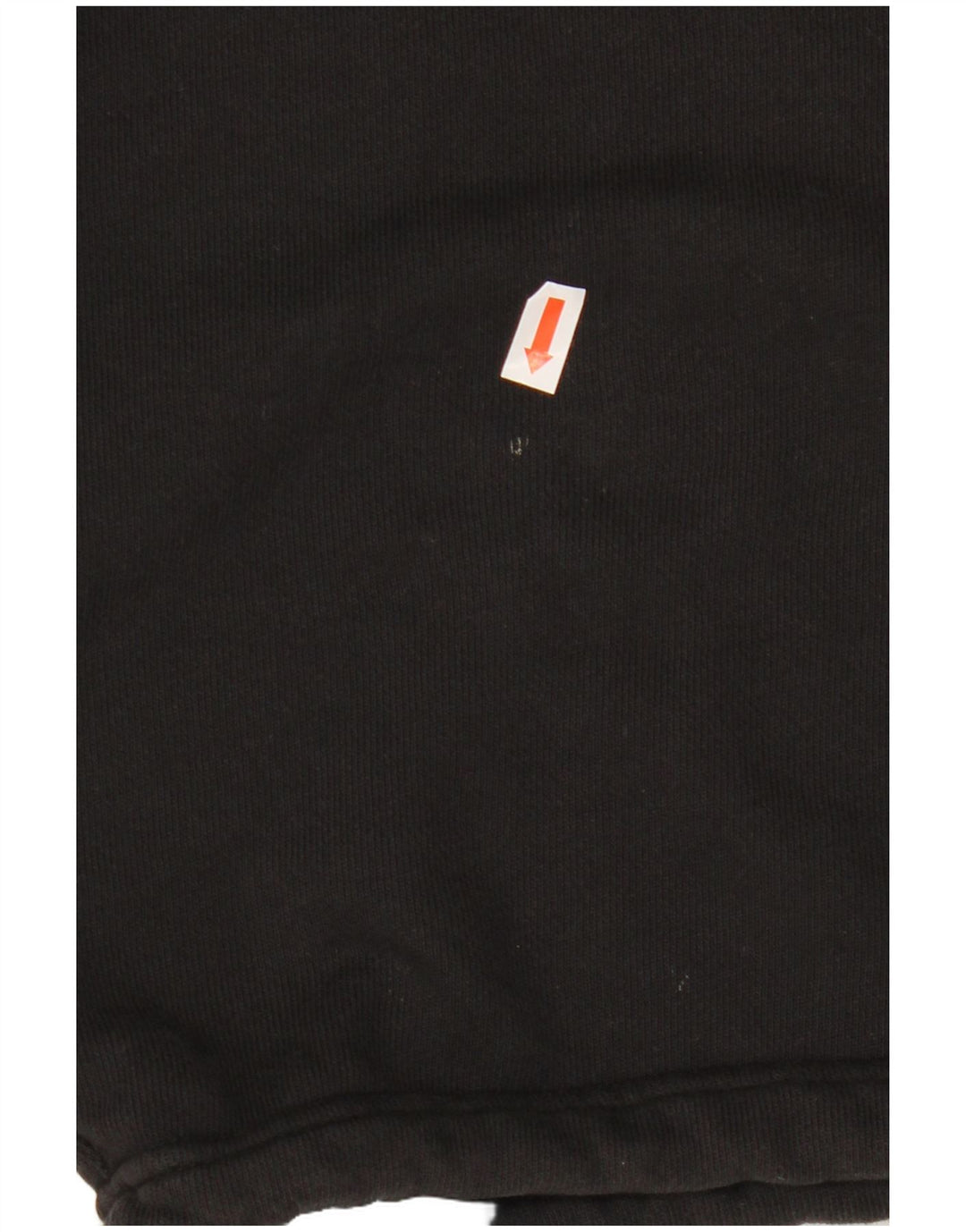 Pulover pentru femei REEBOK Crop Hoodie UK 12/14 Medium Black Bumbac