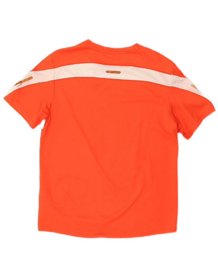 Tricou pentru bărbați New Balance Top Medium Orange Colorblock Poliester