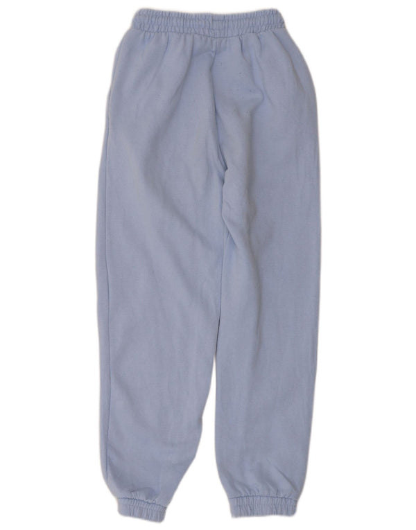 Pantaloni de trening Zara Femei Joggeri UK 8 Poliester albastru mic