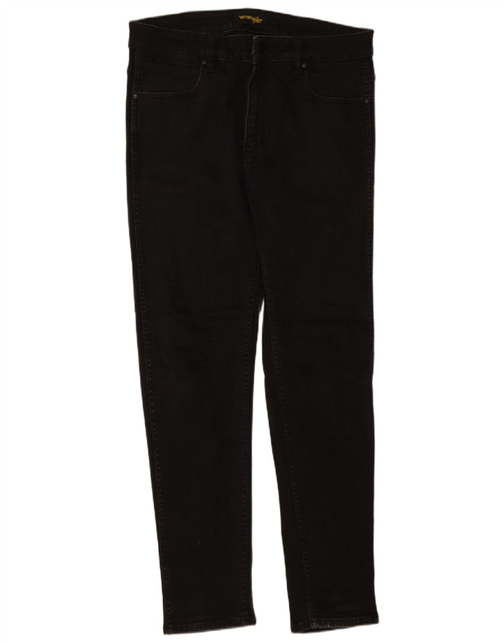 Blugi slim pentru femei Wrangler W32 L28 bumbac negru