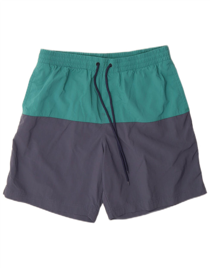 Pantaloni scurți de înot Columbia Omni-Shield pentru bărbați, medii, albastru bleumarin