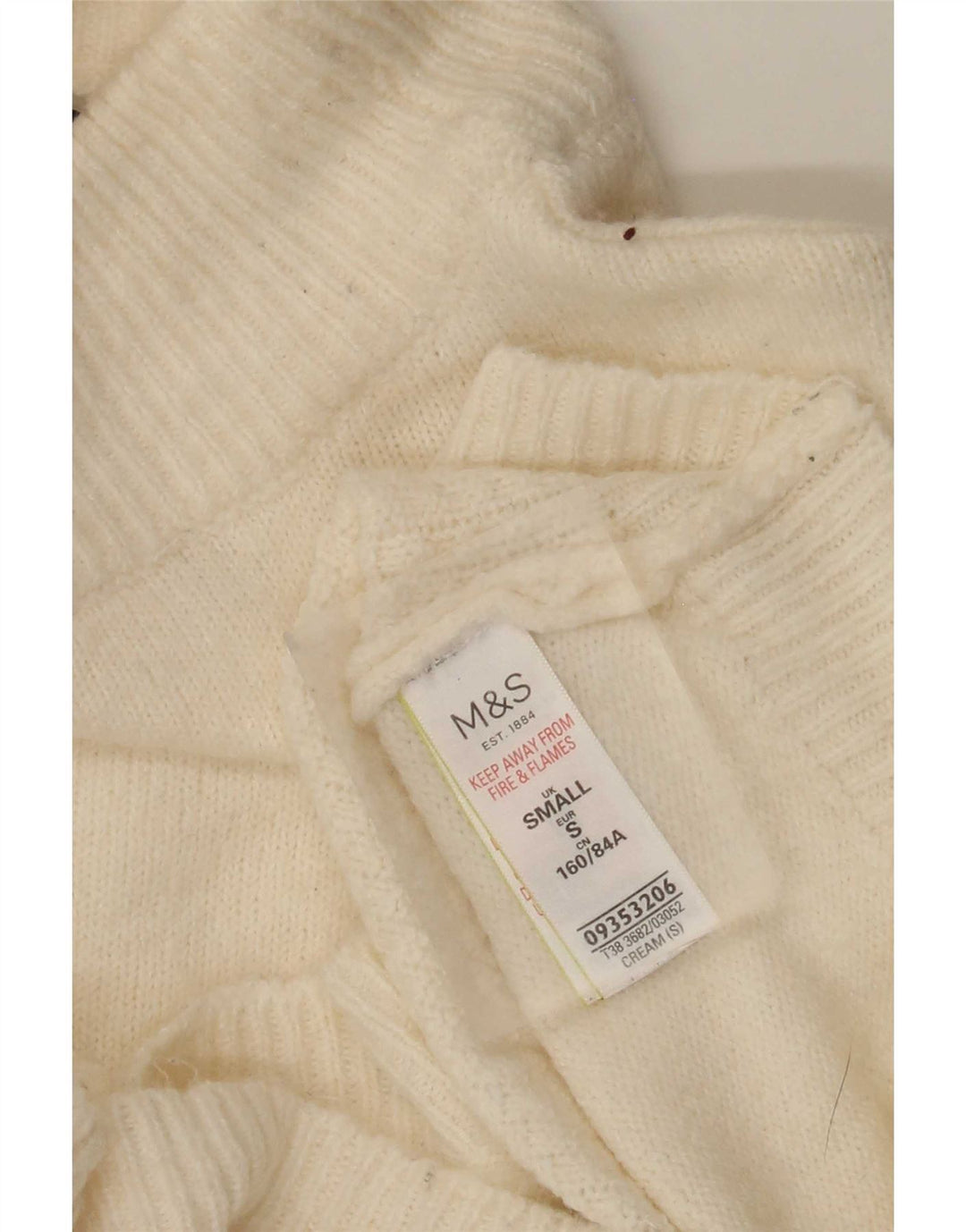Pulover cu gât țestoasă pentru femei Marks & Spencer UK 10 Mic Bej