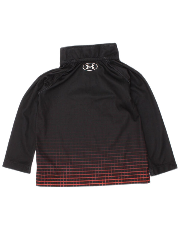 UNDER ARMOUR Pulover pentru copii Baieti Trening Top 6-9 Luni Negru Geometric