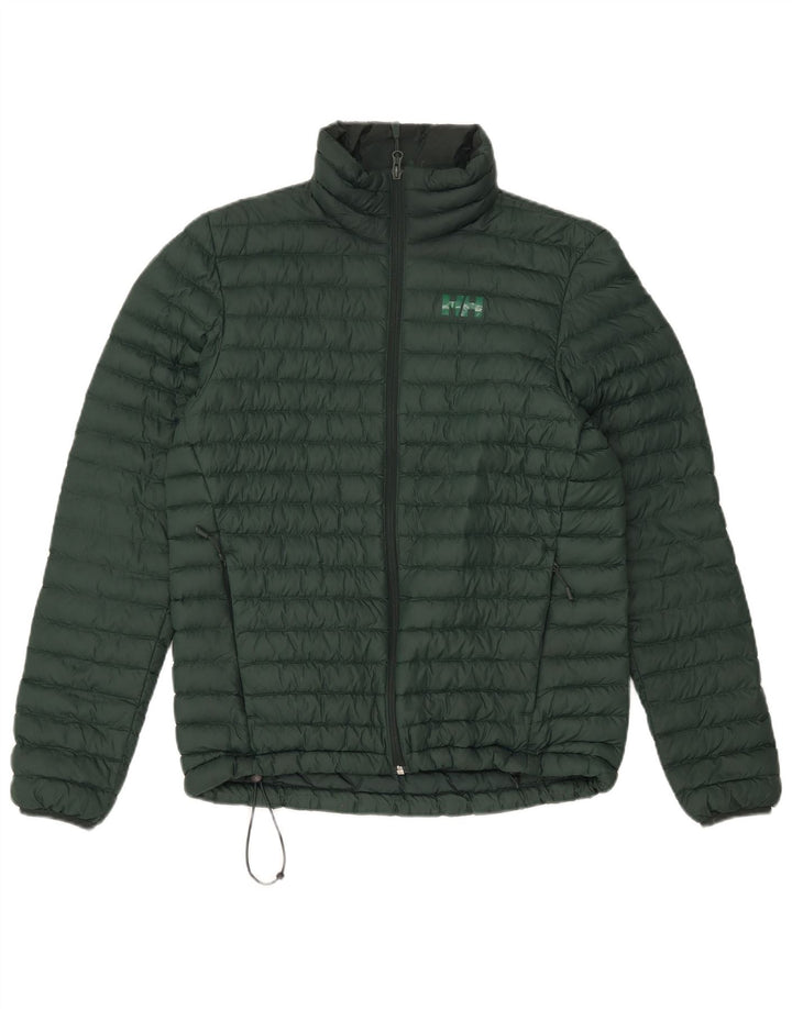 HELLY HANSEN Jachetă căptușită pentru bărbați, cu o formă relaxată, UK 36 Poliamidă verde mică