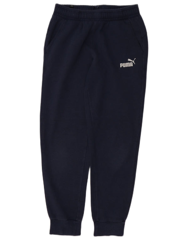 Pantaloni de trening PUMA pentru bărbați Pantaloni de jogging, mediu, bleumarin, bumbac