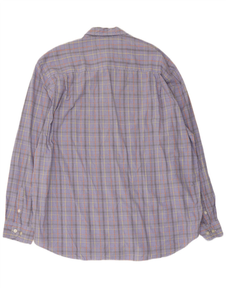 Cămașă pentru bărbați Eddie Bauer XL Blue Check Bumbac