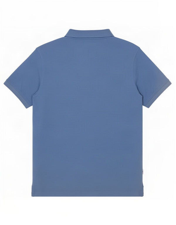 Crew Clothing Tricou polo pentru bărbați, albastru mediu
