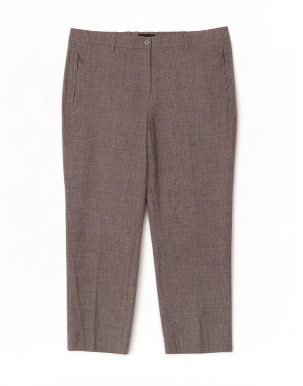 Pantaloni casual drepti pentru femei Marks & Spencer UK 18 XL W36 L28 gri