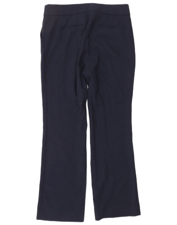 Pantaloni chino drepti Edie pentru femei J. Crew US 8 Medium W32 L32 bleumarin