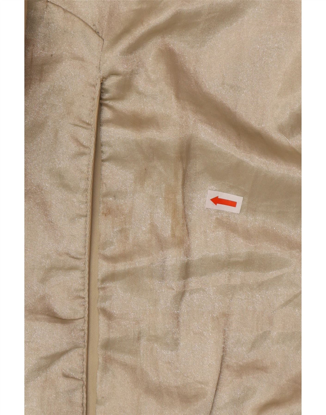 Palton de piele pentru femei OLLY & CO UK 10 Mic din piele bej