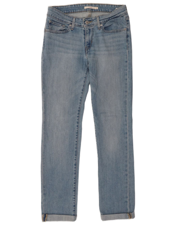 Blugi Levi's 712 Slim pentru femei W27 L30 Bumbac albastru