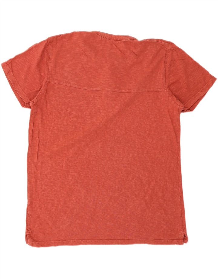 Fat Face Bărbați Tricou Top Mic Roșu Bumbac