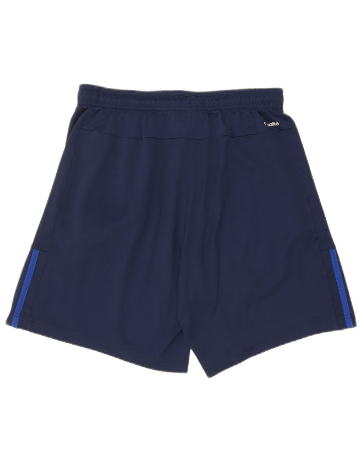 Pantaloni scurți sport pentru bărbați Adidas, poliester, albastru mic