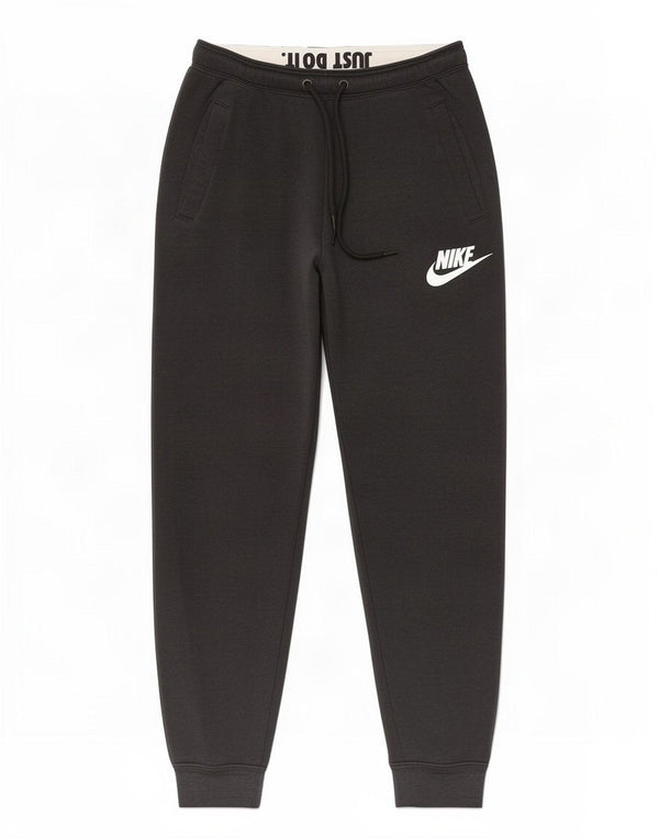 Nike Mens Tracksuit Trousers Joggers Small Black Cotton