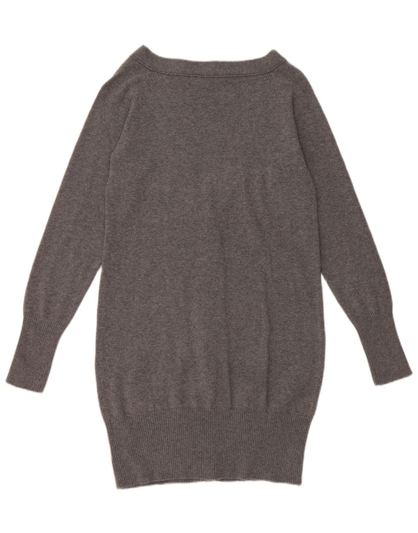 Pulover cardigan pentru femei Zara UK 12 Gri mediu