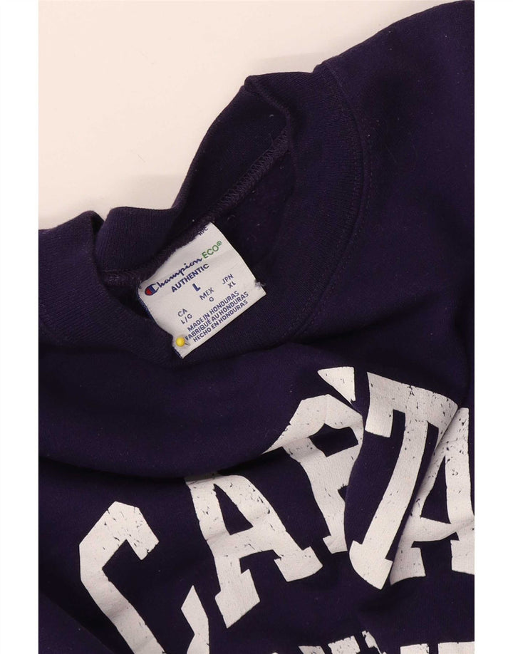 Pulover grafic pentru bărbați Champion Pulover mare violet