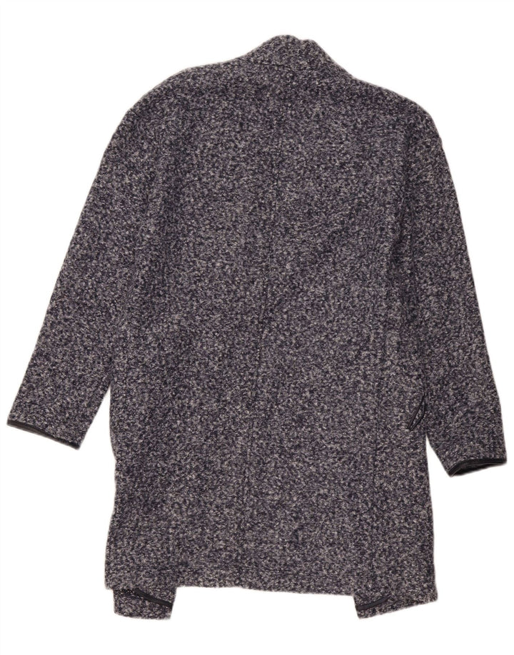 Pardesiu deschis pentru femei Marks & Spencer UK 8 mic, albastru marin, poliester cu pete