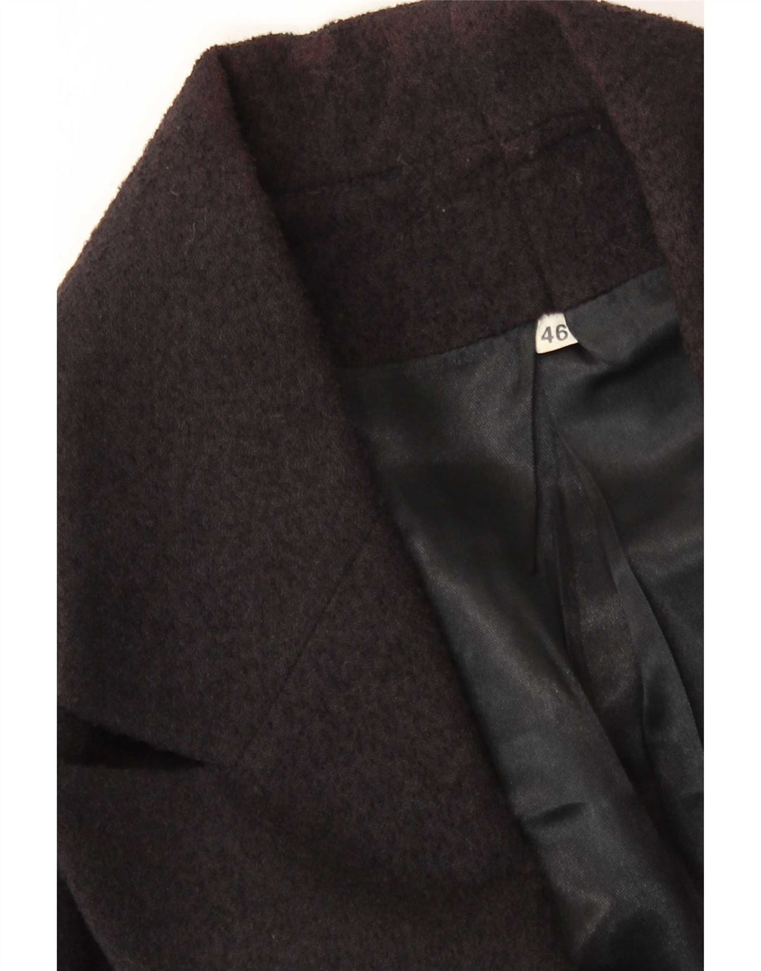 Jachetă vintage pentru femei cu 1 nasture IT 46 Large Black