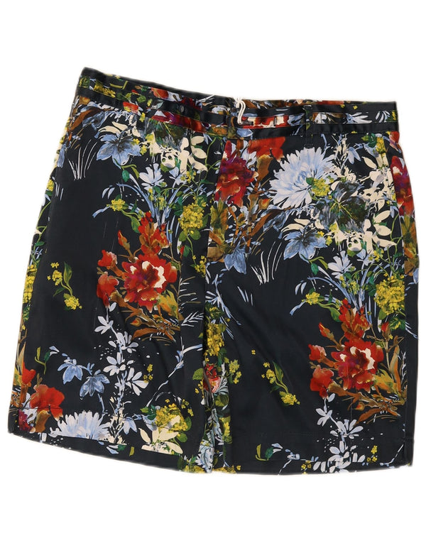 Pantaloni scurți chino hawaiani Zara pentru bărbați EU 42 Large W32 Multicolor Floral
