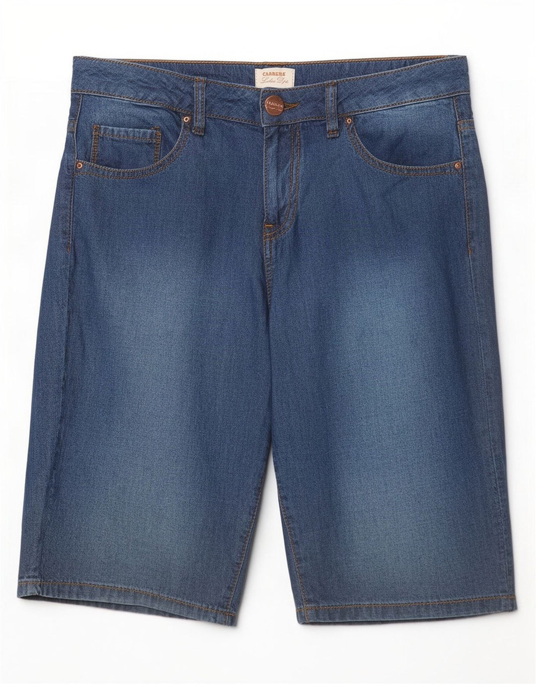 Pantaloni scurți din blugi pentru femei Carrera W27 Small Blue Bumbac