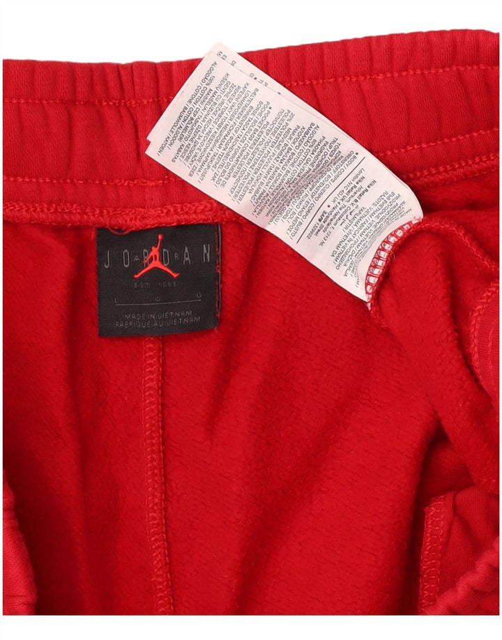 Pantaloni scurți sport Jordan pentru bărbați, mare, roșu, bumbac