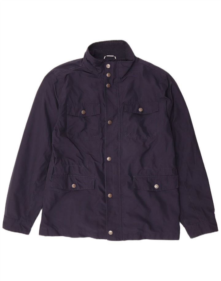 Crew Clothing Jachetă utilitare pentru bărbați UK 38 Medium Bleumarin Poliester