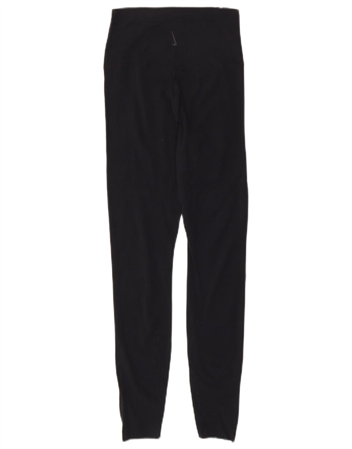 Leggings Dri Fit NIKE pentru femei UK 8 Small Nylon negru