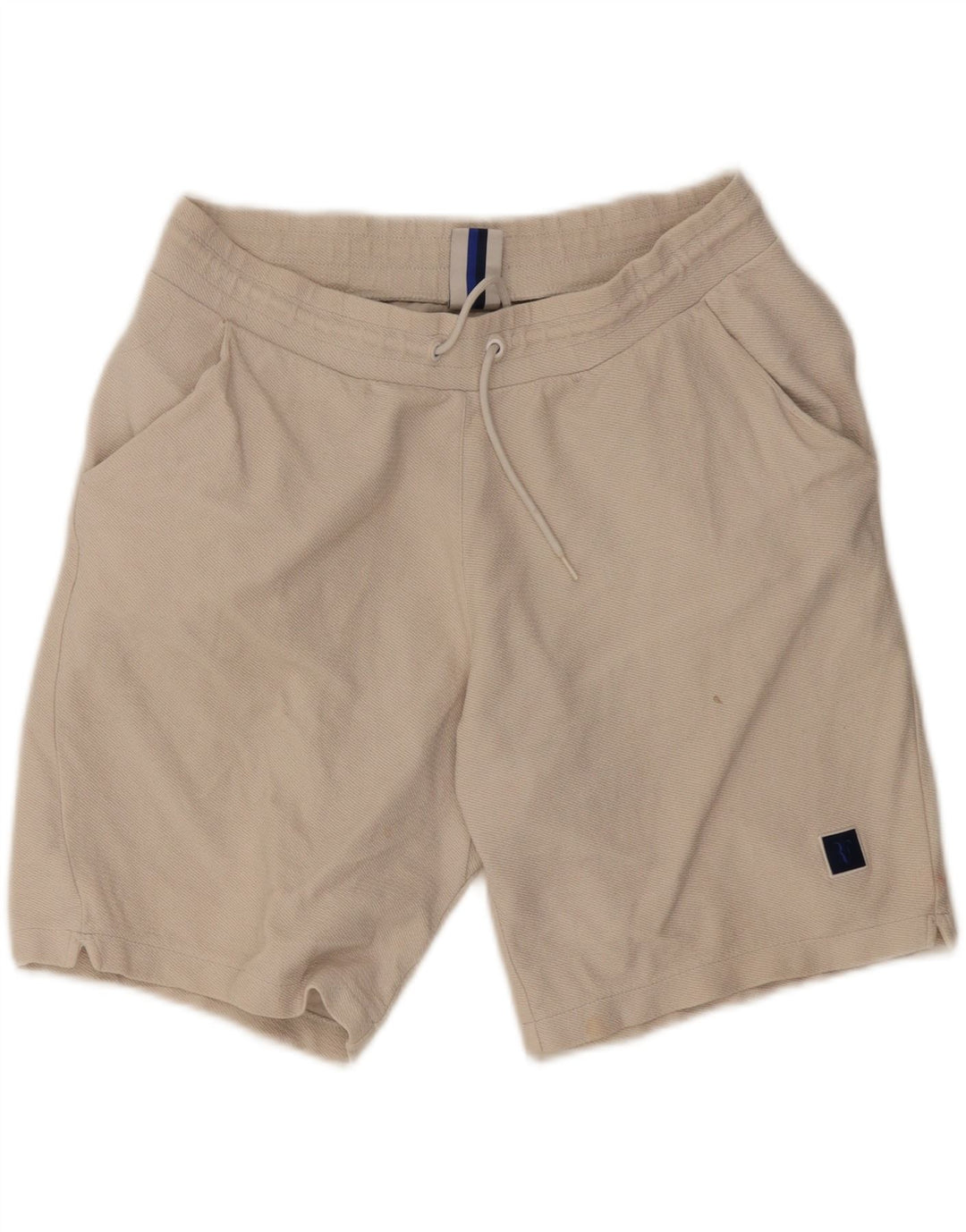 Pantaloni scurți sport Nike pentru bărbați, mari, bej, bumbac