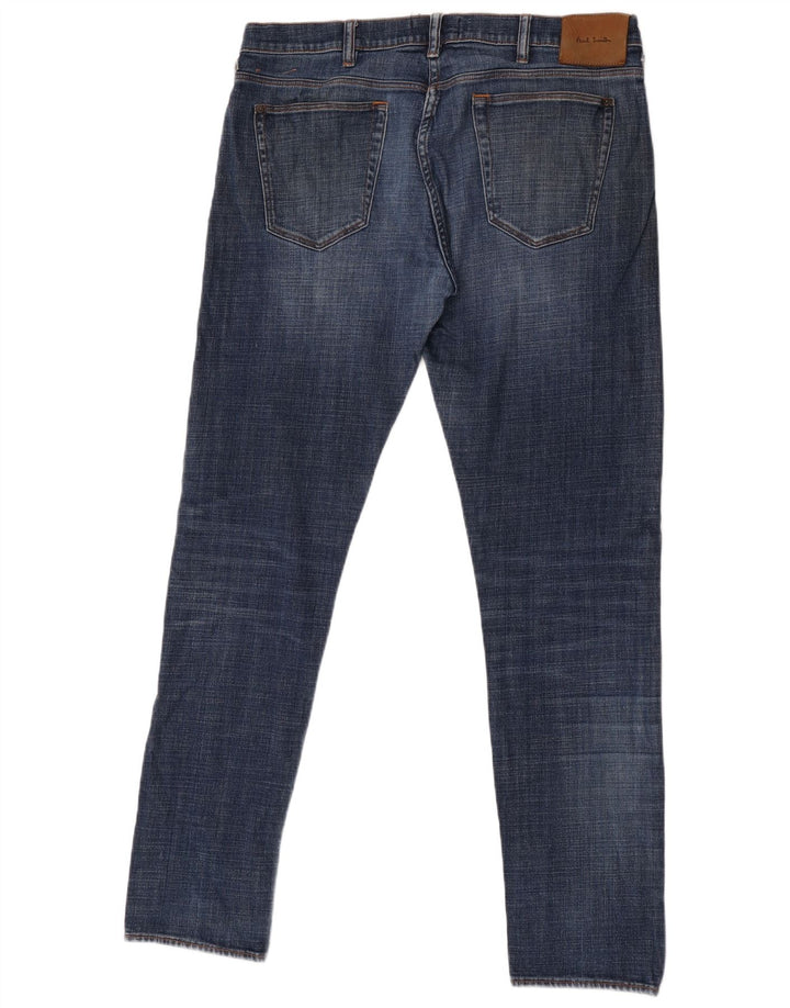 Blugi slim pentru bărbați Paul Smith L34 L34 Bumbac albastru