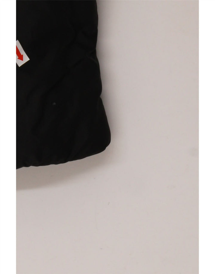 JACK WOLFSKIN Jachetă căptușită cu glugă pentru bărbați UK 40 Poliester mediu negru