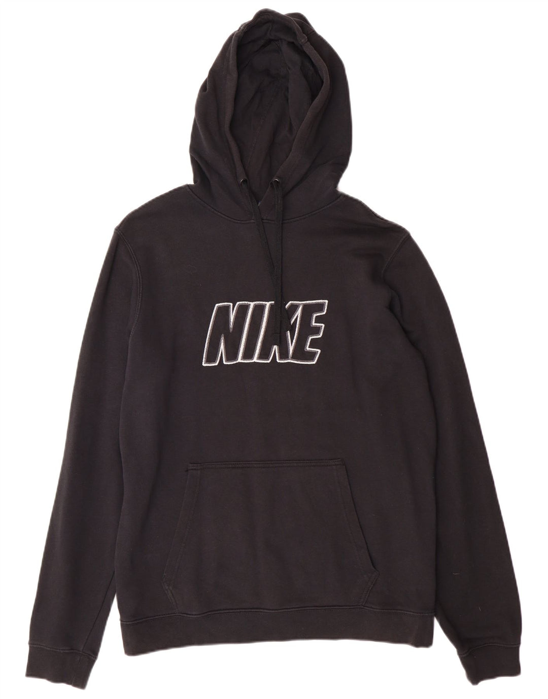 Pulover Nike Grafic pentru bărbați, bumbac mediu negru