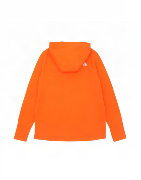 Pulover The North Face pentru femei, cu fermoar, UK 16, bumbac mare portocaliu