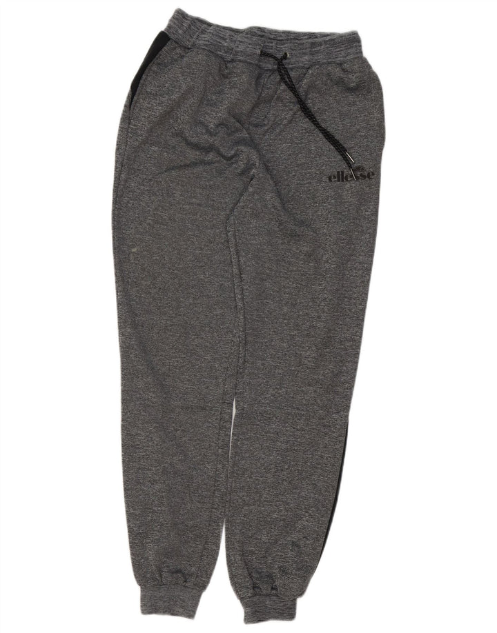 Pantaloni de trening pentru bărbați Ellesse Pantaloni de jogging Gri mediu Poliester color bloc