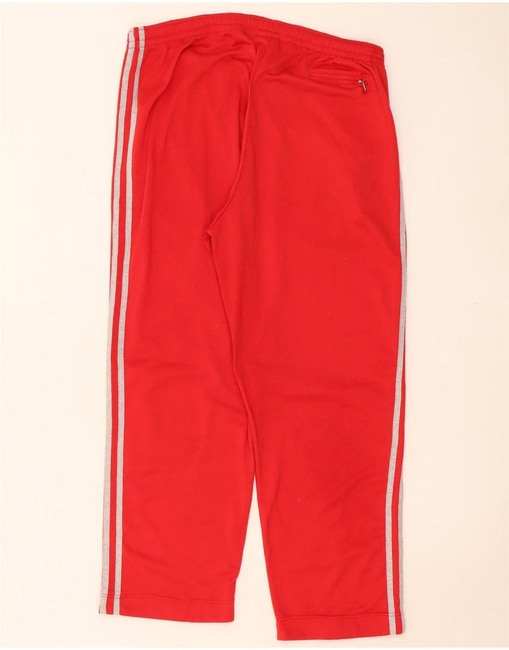 Pantaloni de trening Adidas pentru bărbați Marea Britanie 40/42 Poliester roșu mediu