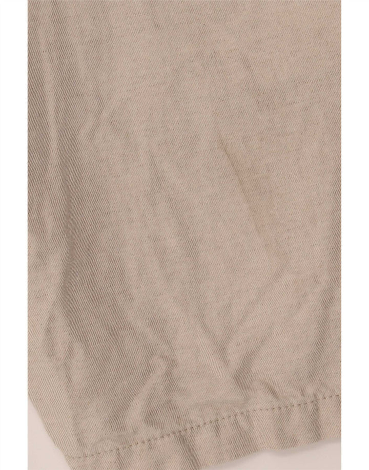 Marks & Spencer Mens Chino Shorts Large W34 Grey Flax