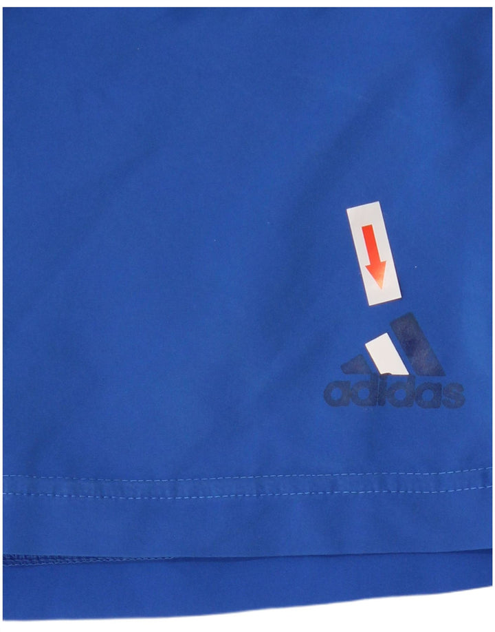 Pantaloni scurți de înot Adidas pentru bărbați, mari, albastru, poliester