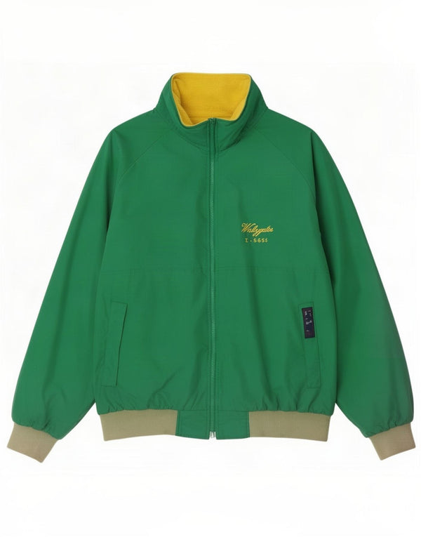 Jachetă bomber cu glugă pentru bărbați Slam UK 44 2XL, nailon verde