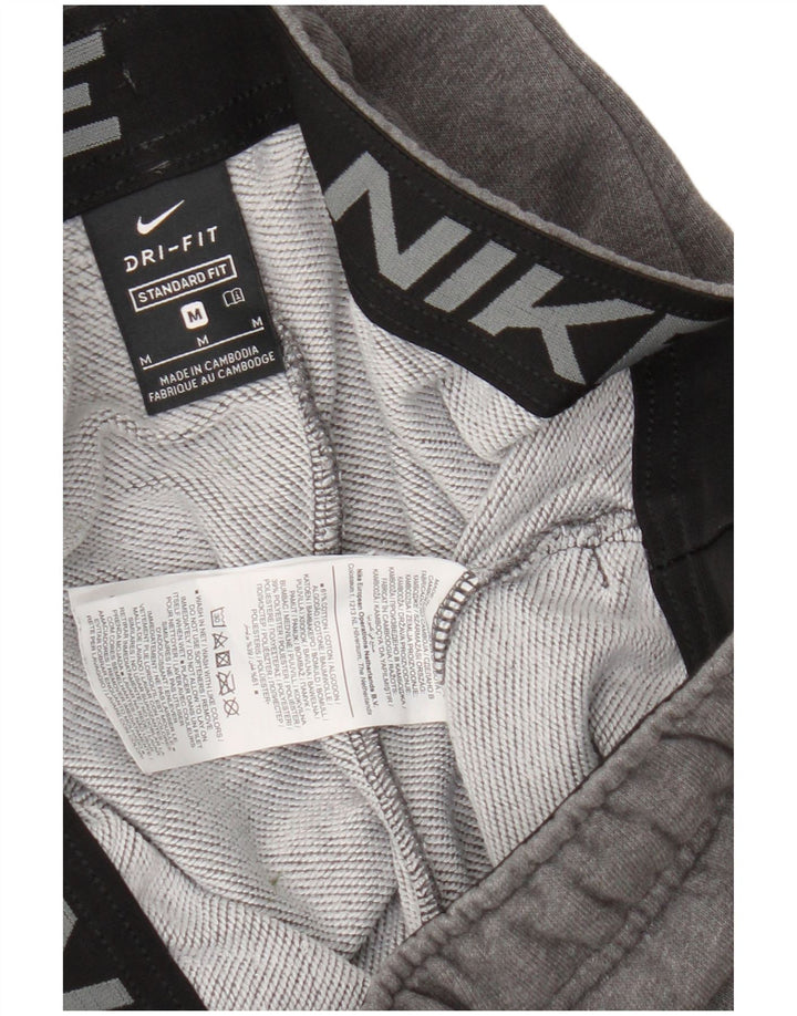 Pantaloni de trening Nike pentru bărbați Dri Fit Pantaloni de jogging, gri mediu, pete