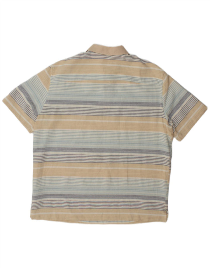 Cămașă polo pentru bărbați Zara, bumbac cu dungi multicolore