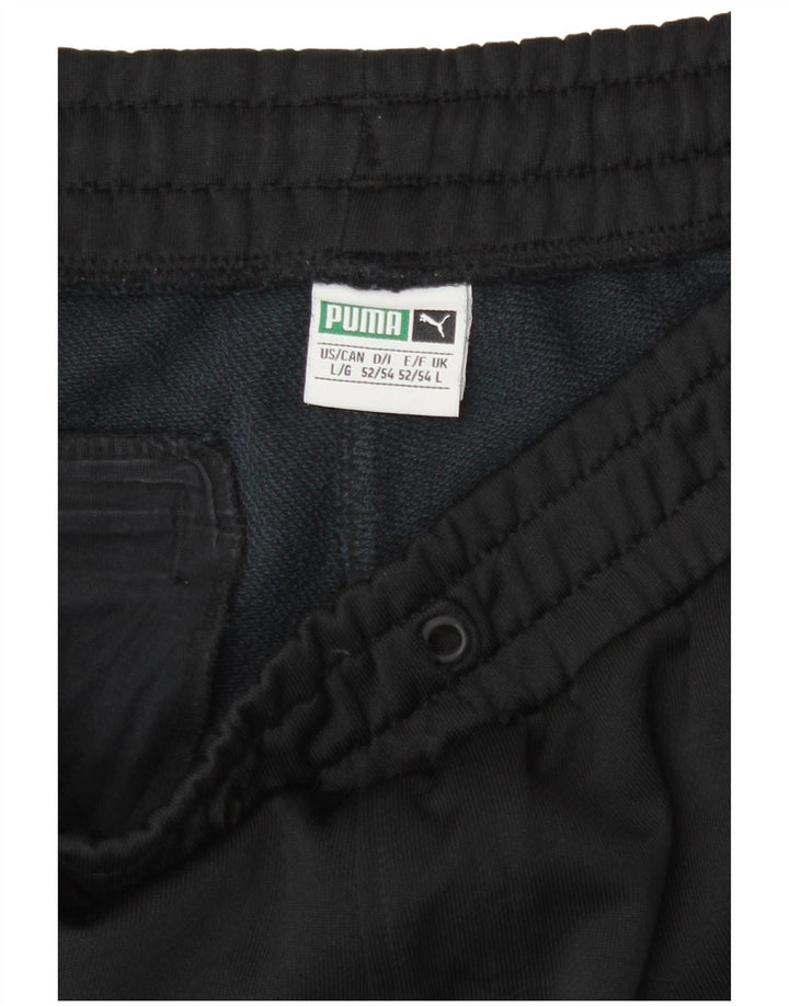 Pantaloni de trening Puma pentru bărbați Joggeri mari, negri, color block