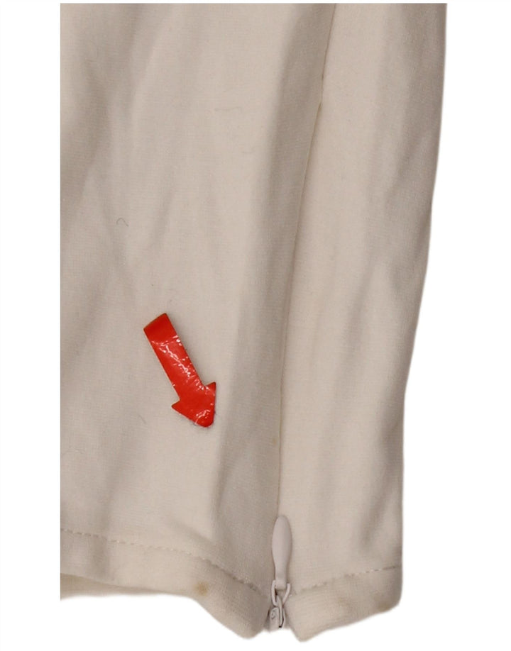 Pantaloni casual slim pentru femei Armani L30 L26 Viscoză albă