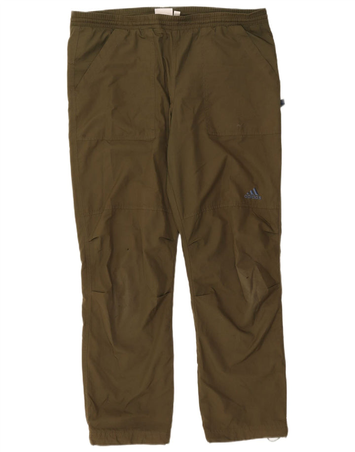Pantaloni de trening Adidas pentru bărbați XL Kaki Poliester