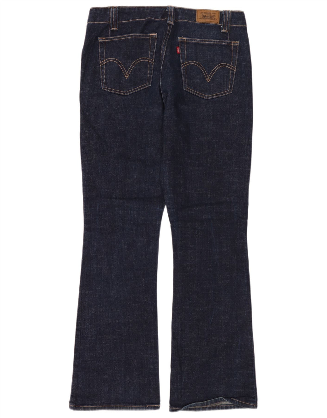 Blugi Levi's pentru femei 525 Bootcut US 10 Medium W32 L32 Bumbac bleumarin