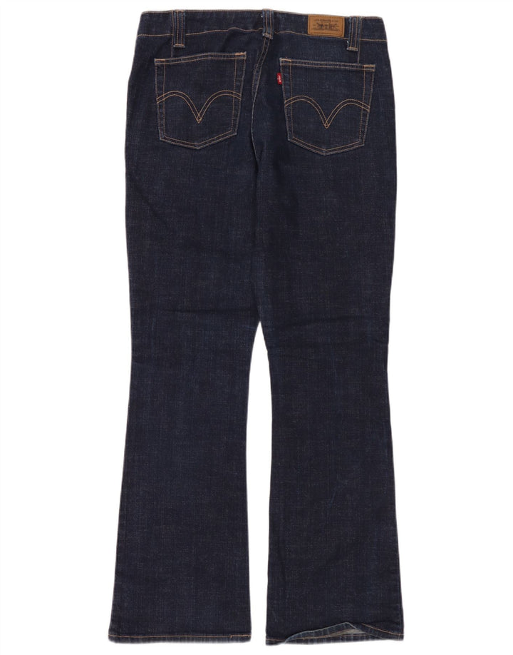 Blugi Levi's pentru femei 525 Bootcut US 10 Medium W32 L32 Bumbac bleumarin